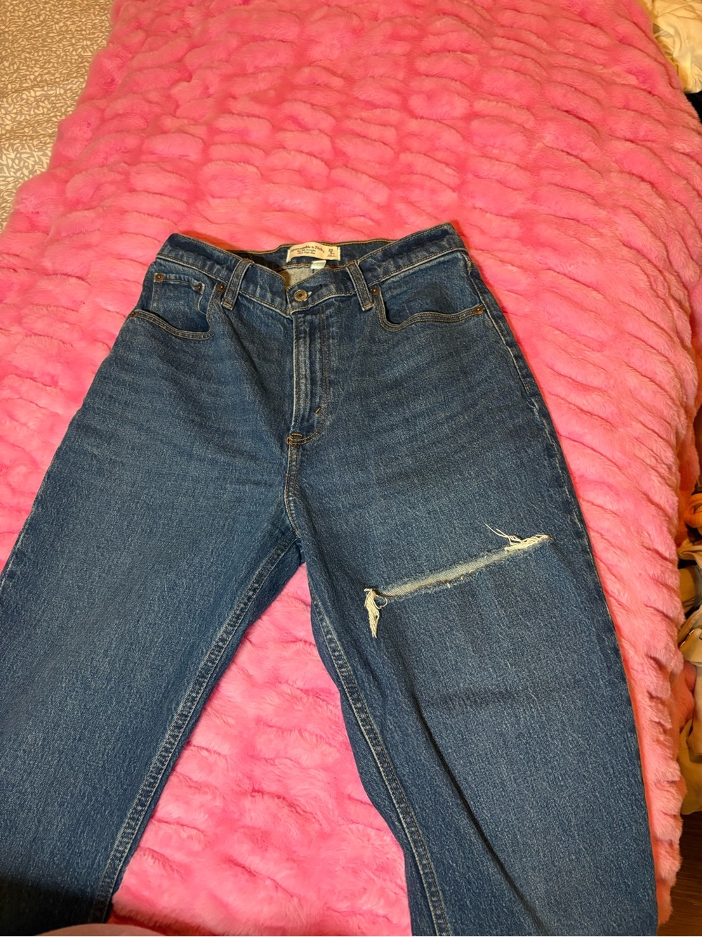 Abercrombie 90s Straight Ultra High-rise Jeans 8XS